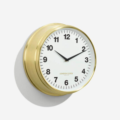 London Clock Company. Coach Wall Clock - timeframedclocks