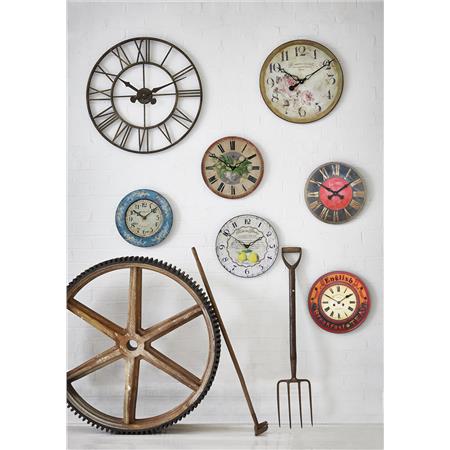 Roger Lascelles London. Tarte Wall Clock *MADE TO ORDER* - timeframedclocks