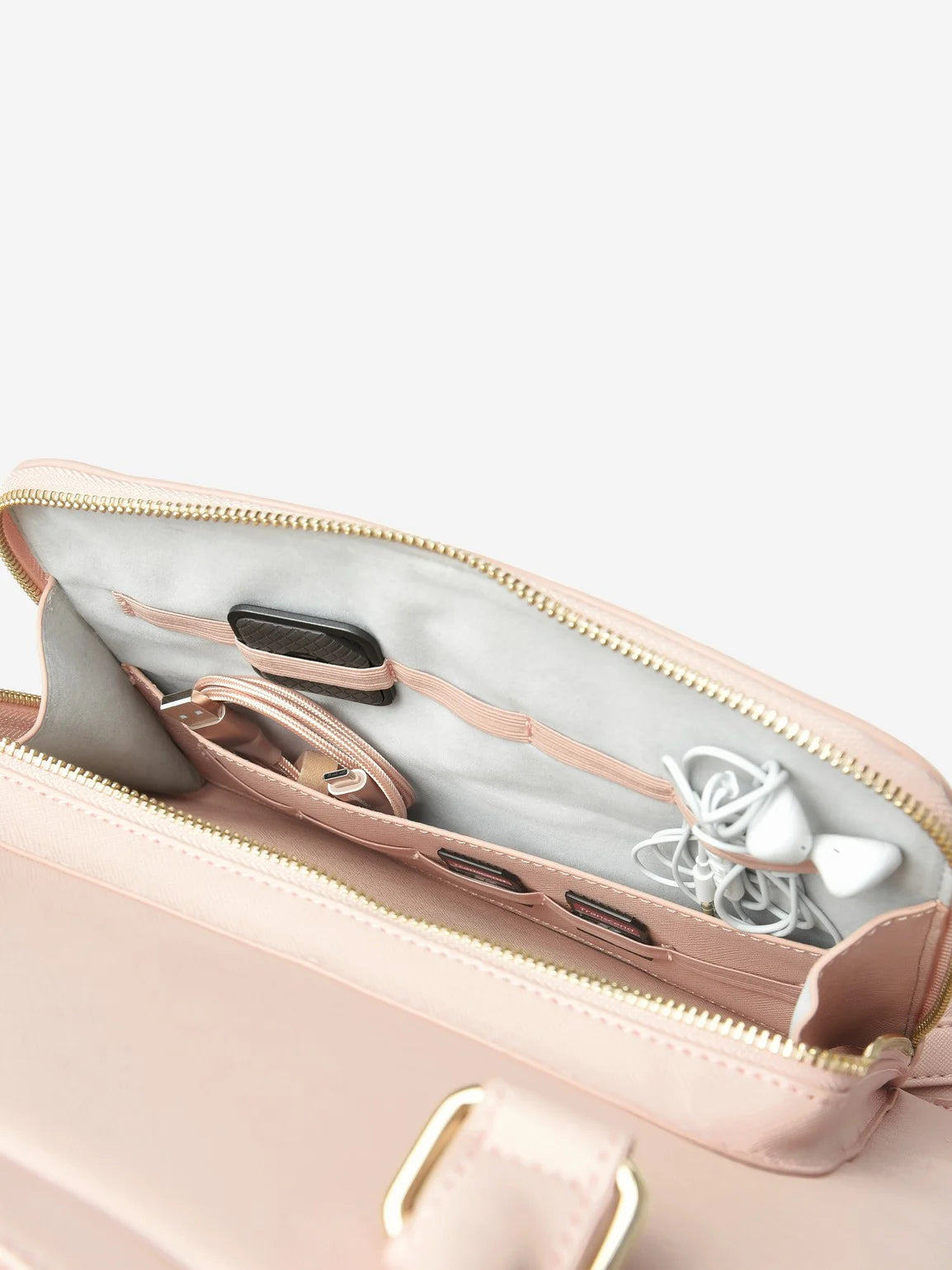 Stackers. Blush & Gold Laptop Bag *STOCK DUE MARCH* - timeframedclocks