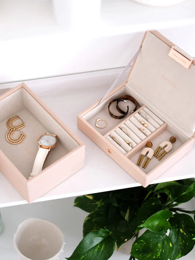 Stackers. Blush &Gold Mini Jewellery Box Set - timeframedclocks