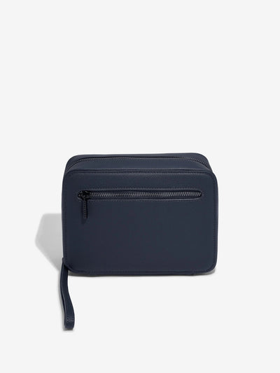 Stackers. Navy Blue Cable Tidy - timeframedclocks
