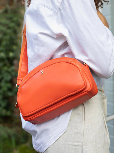 Stackers. Orange Crossbody Bag *NEW* - timeframedclocks