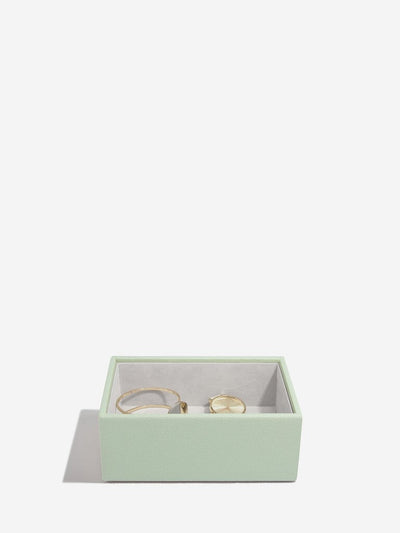 Stackers. Sage Green Mini Jewellery Box Set - timeframedclocks