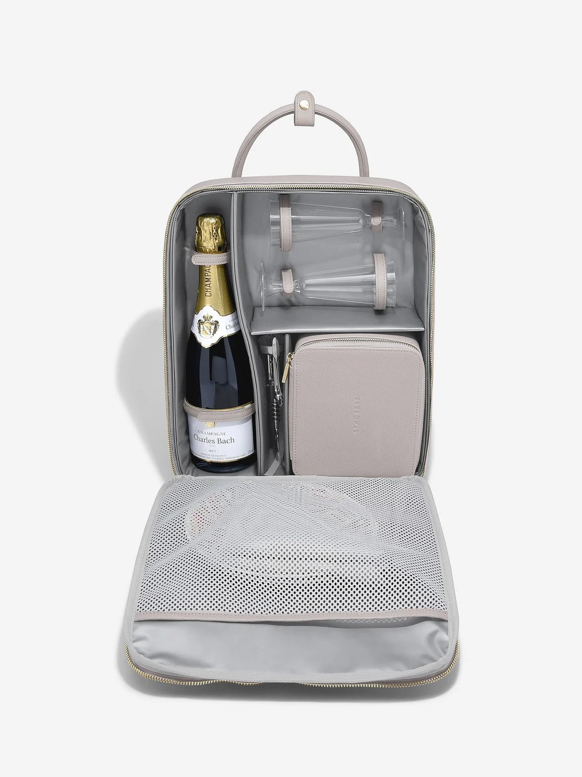 Stackers. Taupe Picnic Backpack *AWAITING STOCK* - timeframedclocks