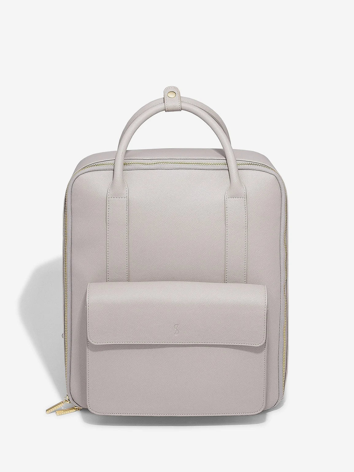 Stackers. Taupe Picnic Backpack - timeframedclocks