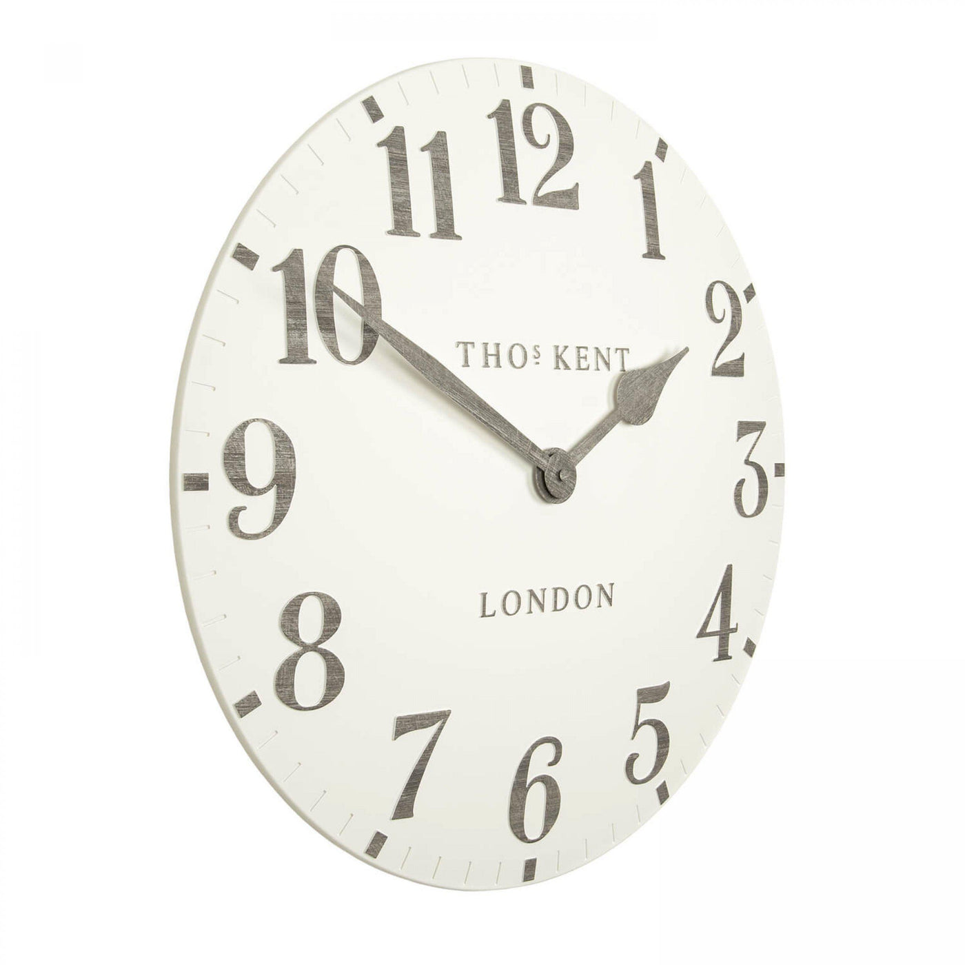 Thomas Kent London. Arabic Wall Clock 20" (51cm) Limestone - timeframedclocks