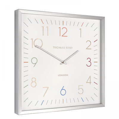 Thomas Kent London. Editor Wall Clock 20" (50cm) Sterling - timeframedclocks