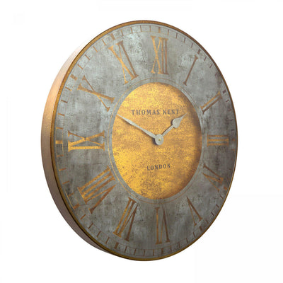 Thomas Kent London. Florentine Star Wall Clock 30" (74cm) Gold. - timeframedclocks