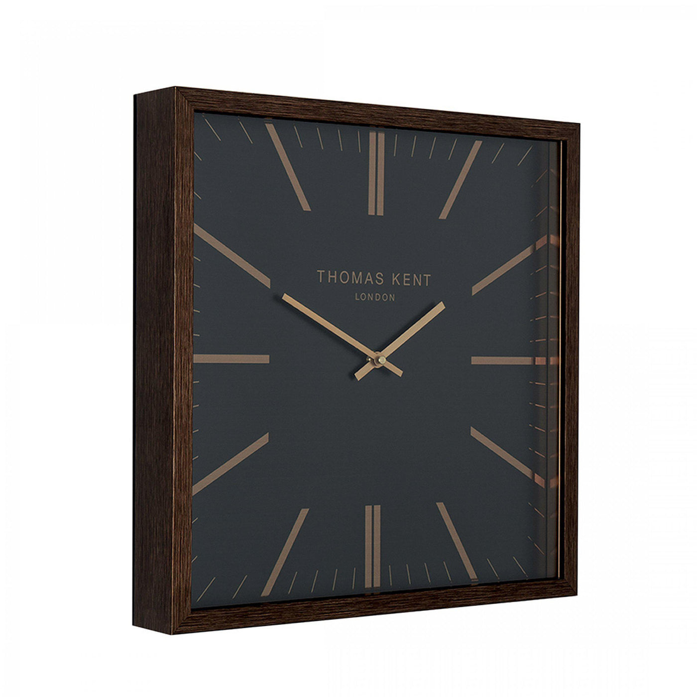 Thomas Kent Garrick Wall Clock 24" (61cm) Wood - timeframedclocks