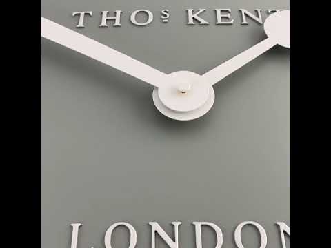 Thomas Kent London. Arabic Wall Clock 20" (51cm) Seagrass - timeframedclocks