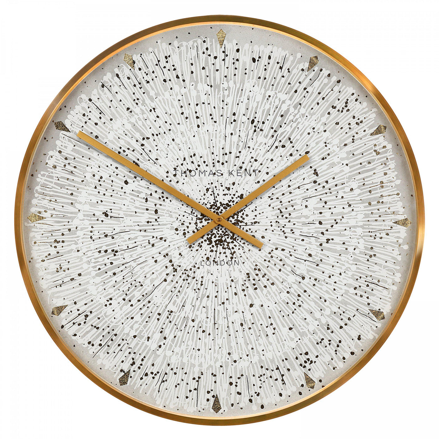 Thomas Kent London. Dandelion Wall Clock (76cm) - timeframedclocks