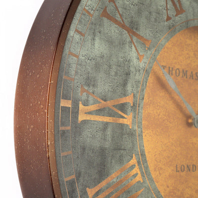Thomas Kent London. Florentine Star Wall Clock 21" (53cm) Gold - timeframedclocks