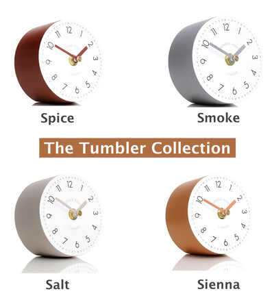 Thomas Kent London. Tumbler Mantel Clock Sienna - timeframedclocks