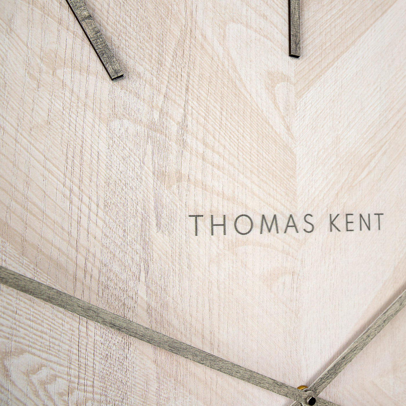 Thomas Kent London. Wharf Herringbone Wall Clock *NEW* - timeframedclocks
