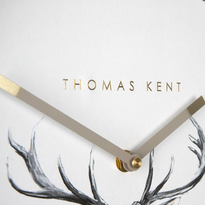 Thomas Kent London. Wild Stag Clock - timeframedclocks