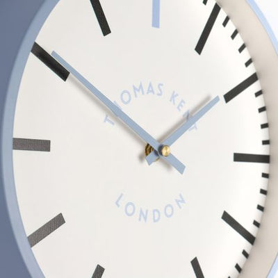 Thomas Kent London. Macaron Wall Clock Sloeberry Blue *TO CLEAR* - timeframedclocks