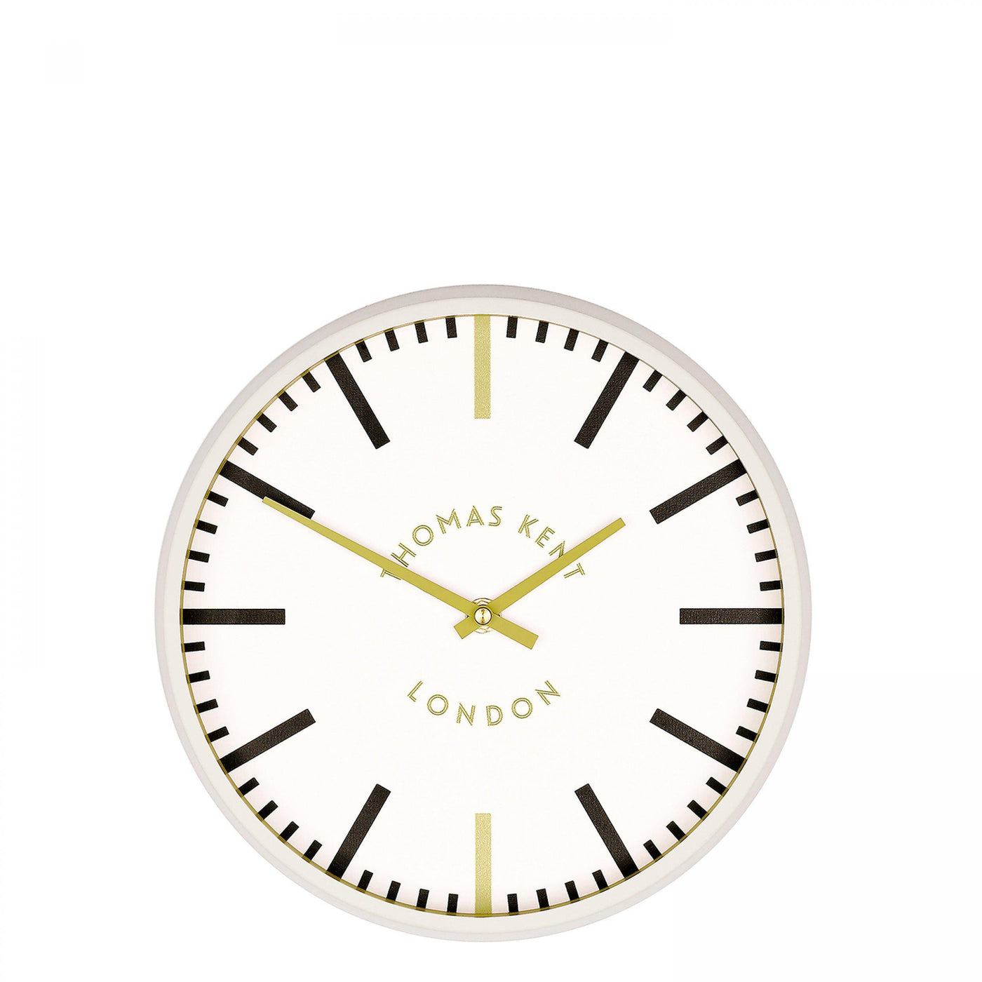 Thomas Kent London. Macaron Wall Clock Buttercream - timeframedclocks