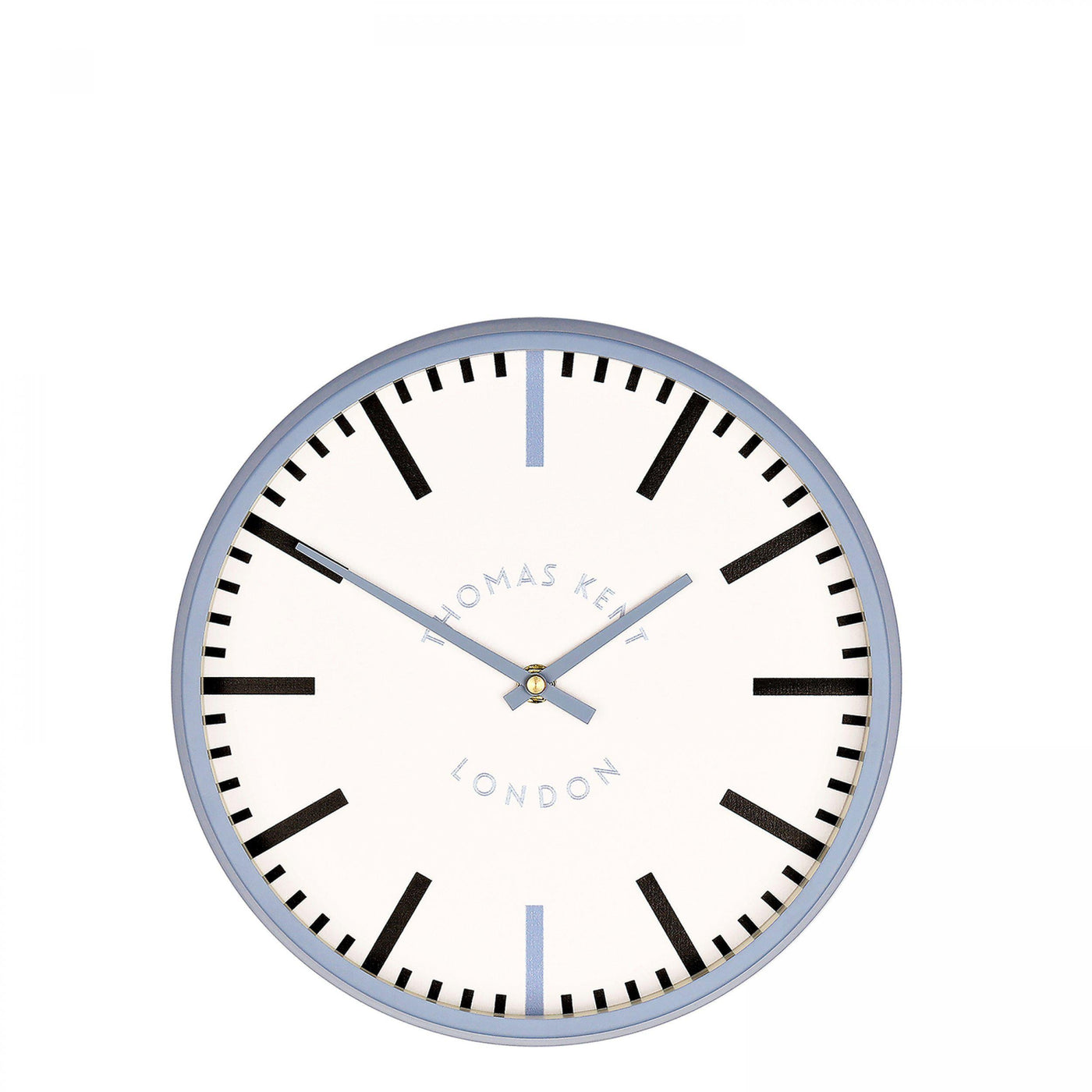 Thomas Kent London. Macaron Wall Clock Sloeberry Blue *TO CLEAR* - timeframedclocks