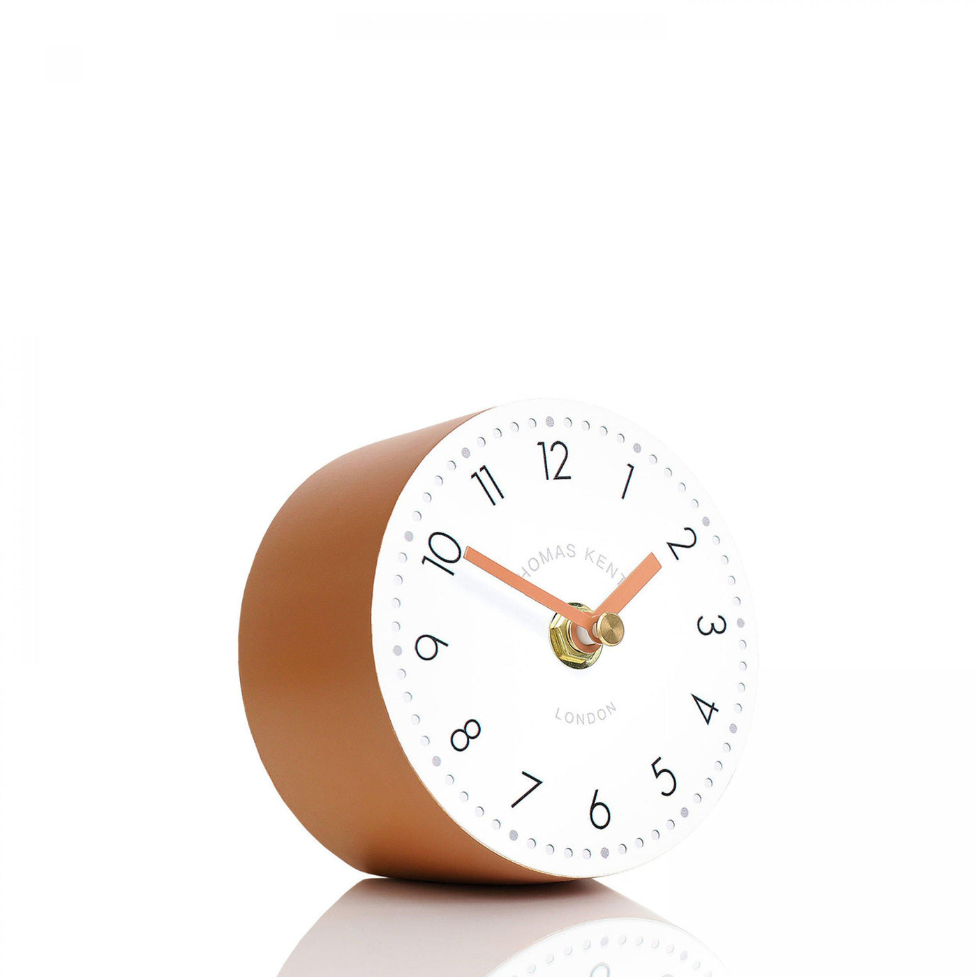 Thomas Kent London. Tumbler Mantel Clock Sienna - timeframedclocks